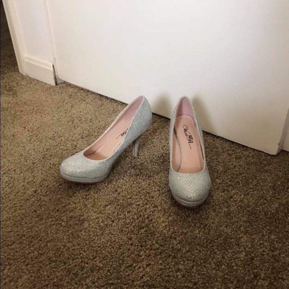 Sparkly heels